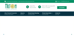 Desktop Screenshot of hiltonloans.com